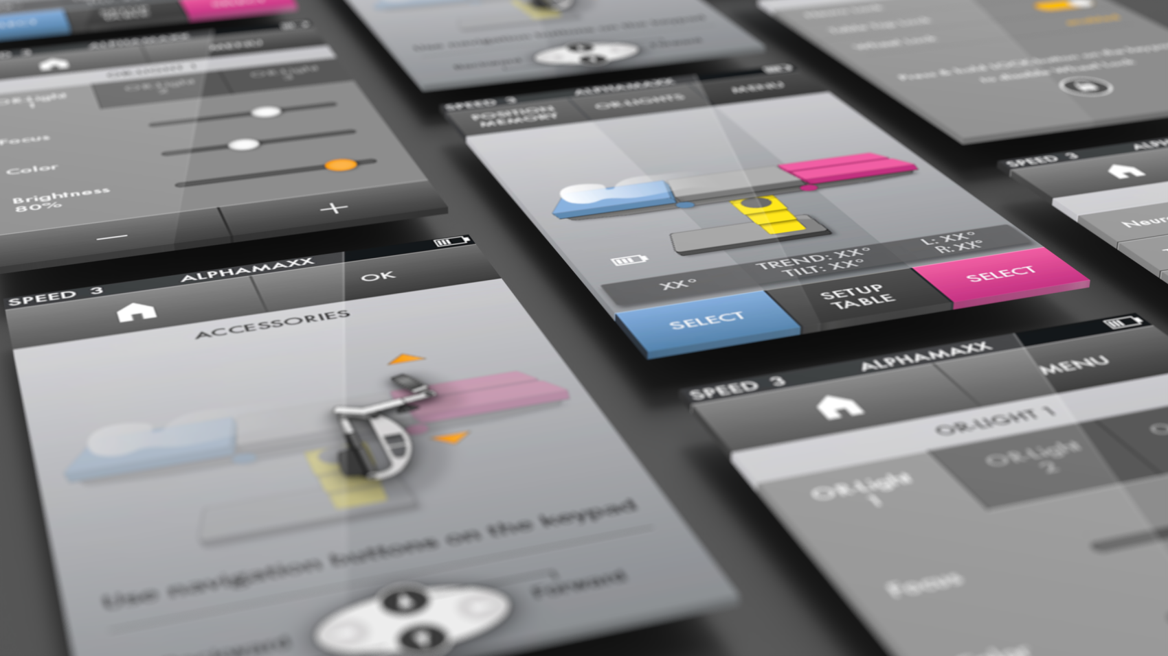 held+team | OP Table Remote GUI